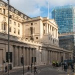 Bank of England London UK stock photo